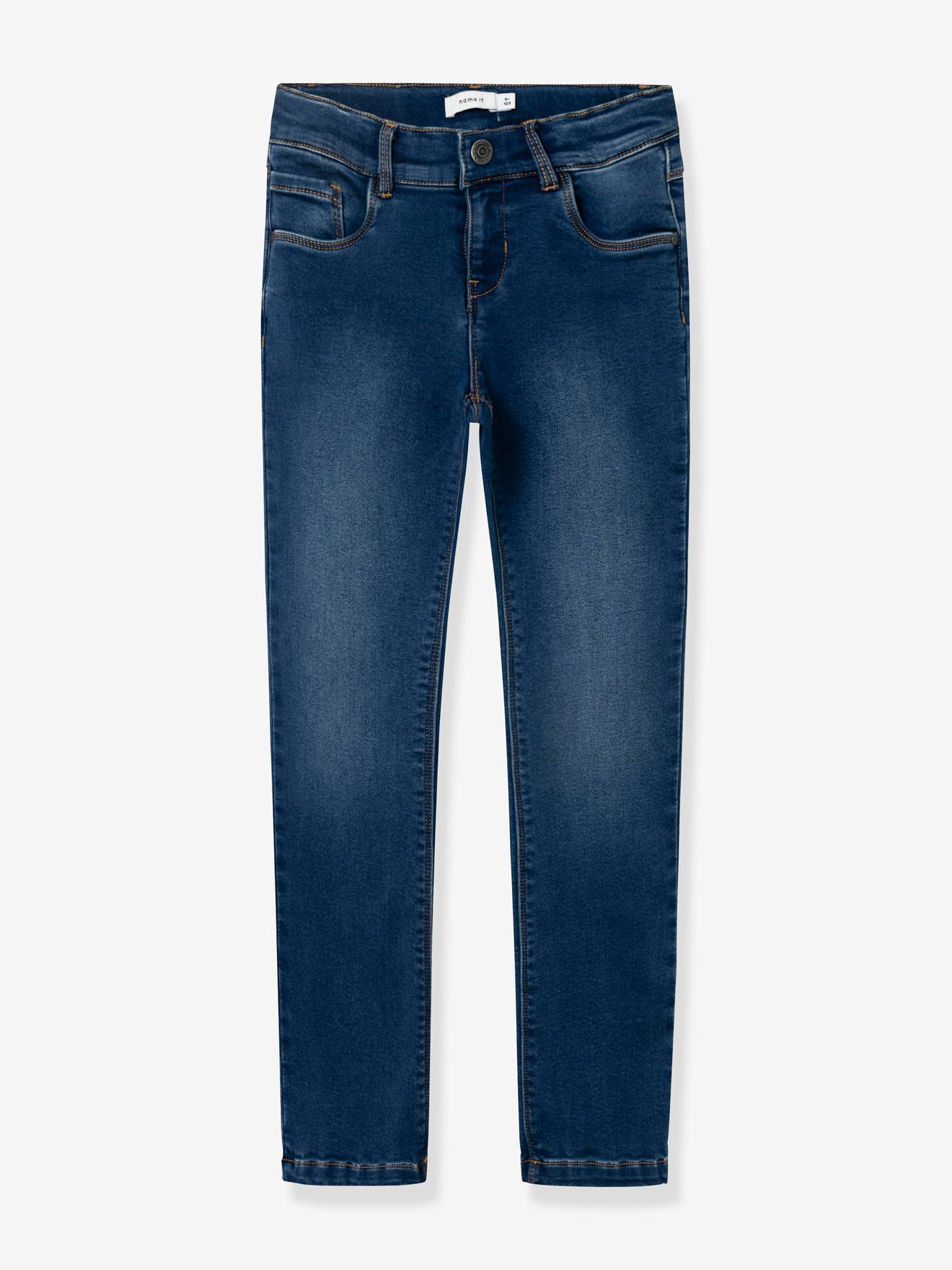Slim-Jeans mit Fleece NKFSALLI Mädchen NAME IT von name it