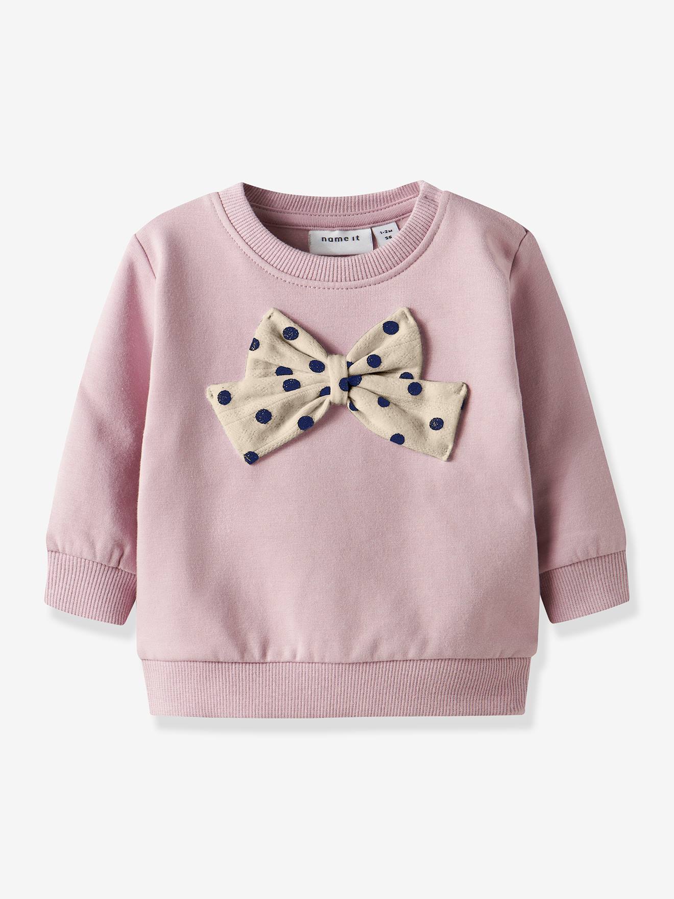 Sweatshirt NBFROWANE Baby Mädchen NAME IT lila von name it