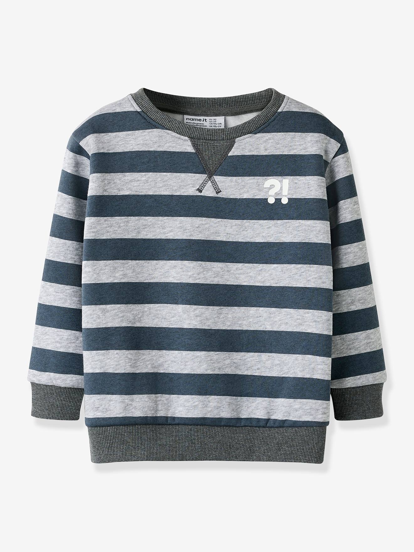 Sweatshirt NMMOVILLO Jungen NAME IT Streifen von name it