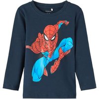 name it Langarmshirt Spiderman Nmmoktav Dark Sapphire von name it