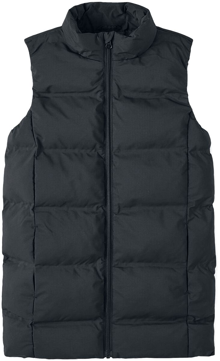 name it Mellow Long Puffer Vest Jacke schwarz in 128 von name it