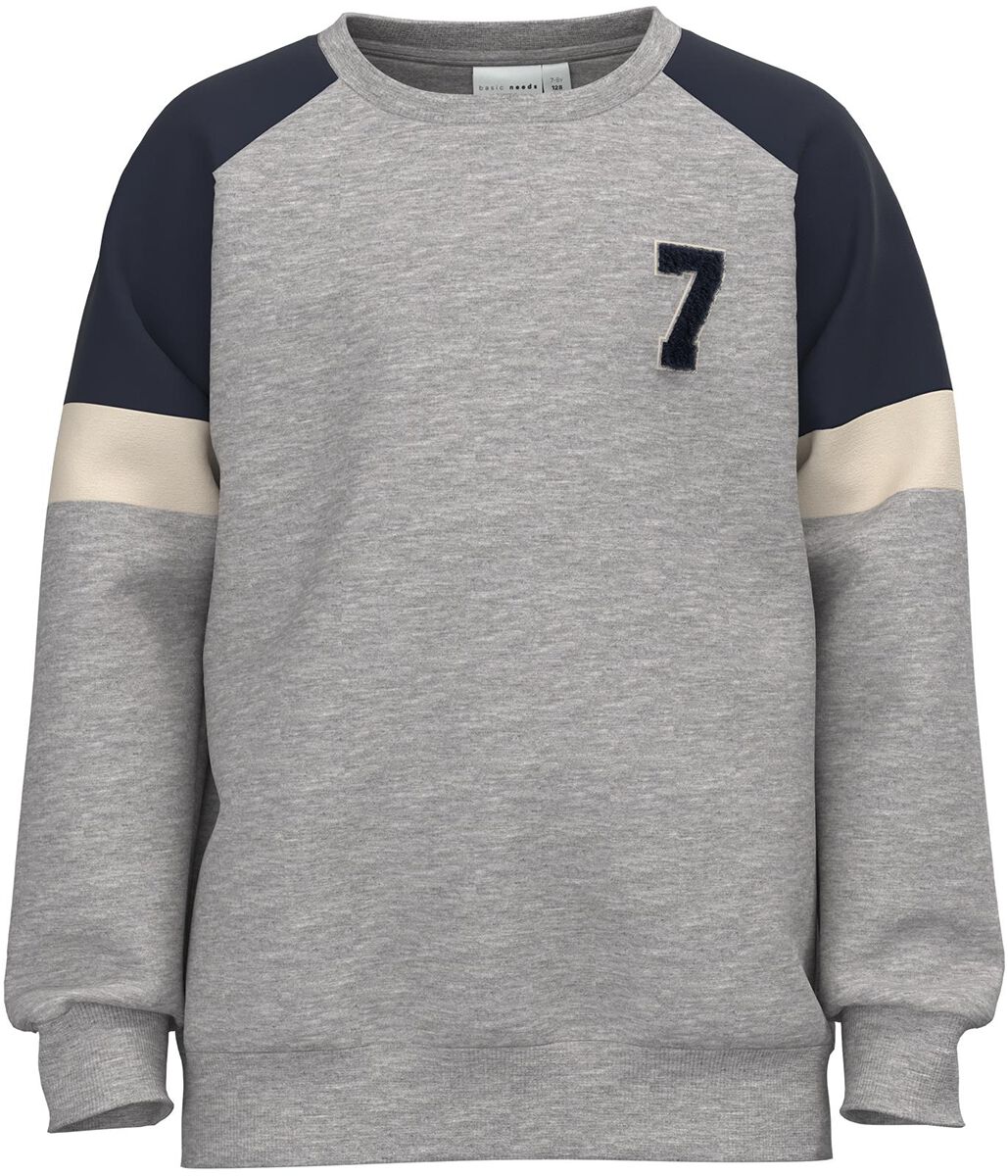 name it Roy Sweatshirt Sweatshirt grau meliert in 134/140 von name it