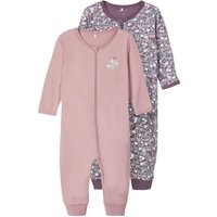 name it Schlafoverall 2er Pack Black Plum von name it