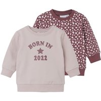 name it Sweatshirt 2er Pack Nbfbabeth Crushed Berry von name it