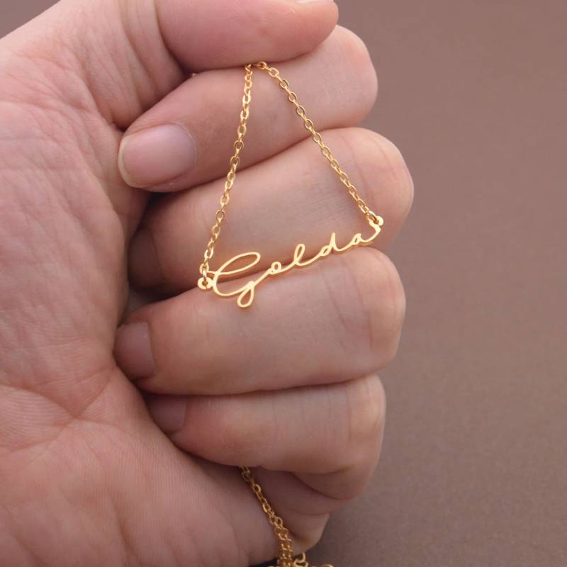 Namenskette, Weihnachtsgeschenk, Personalisierter Schmuck von nameJewelry