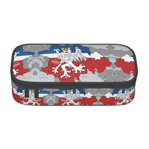 nanger Federmäppchen mit großem Fassungsvermögen, ästhetischer Schreibwaren-Organizer mit Reißverschluss von nanger