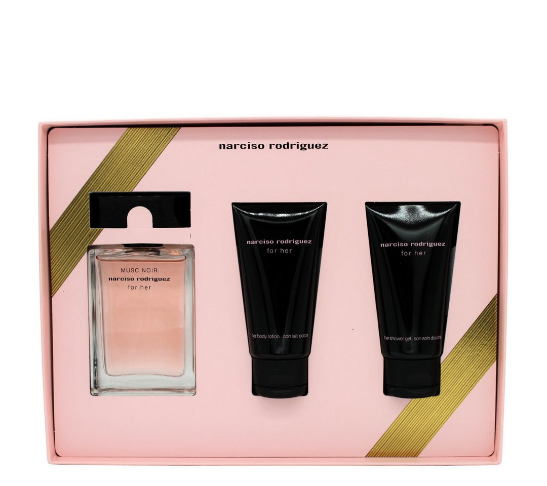 narciso rodriguez Duft-Set Musc Noir Eau de Parfum for Her Gift Set, 3-tlg. von narciso rodriguez