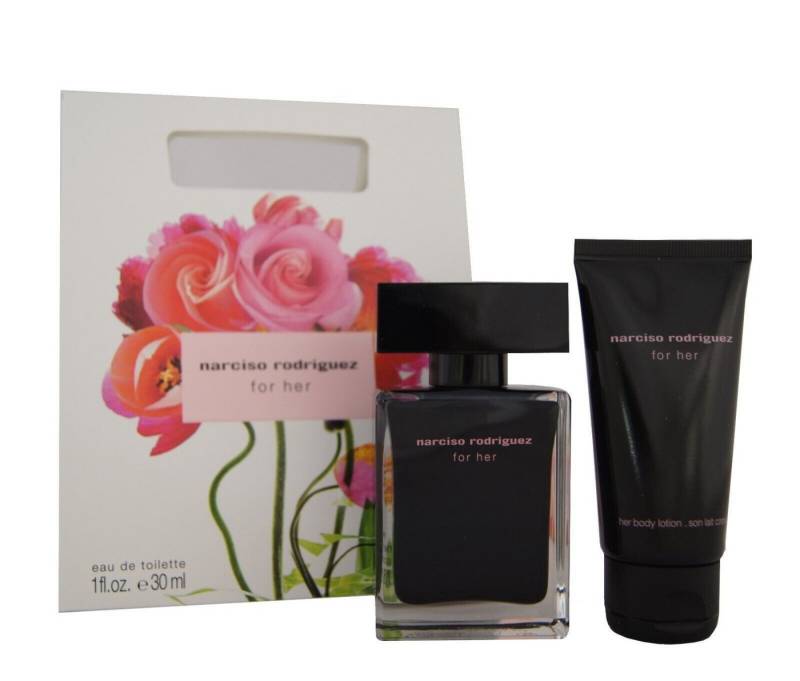 narciso rodriguez Duft-Set narciso rodriguez For Her Eau de Toilette edt 30ml + Body Lotion 50ml, 1-tlg. von narciso rodriguez