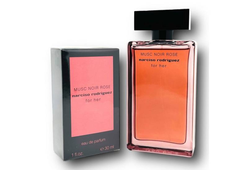 narciso rodriguez Eau de Parfum Musc Noir Rose, Glasflakon, Parfüm EDP, Damenduft von narciso rodriguez