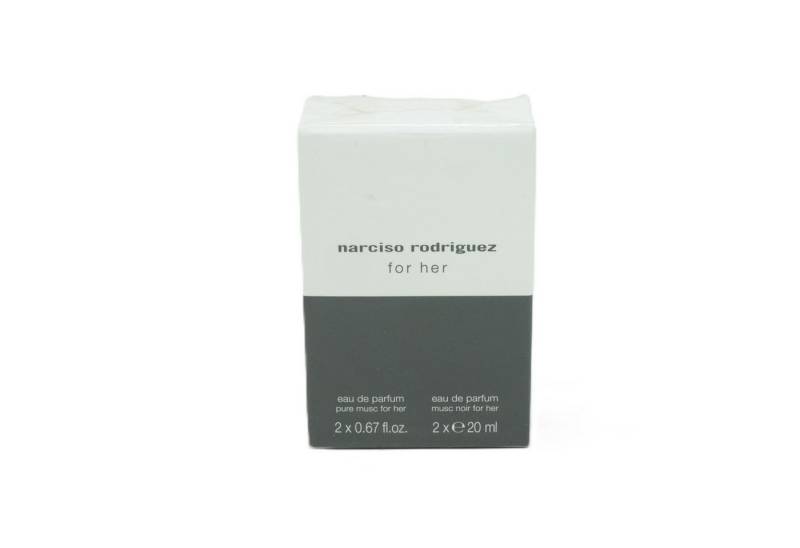 narciso rodriguez Eau de Parfum Narciso Rodriguez For Her Eau de Parfum Pure Musc 1x20ml + EdP 20ml von narciso rodriguez
