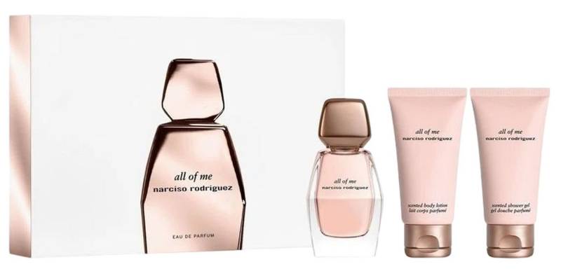 narciso rodriguez Eau de Parfum all of me Set Damen Duftset, Geschenkset, NARCISO RODRIGUEZ, Damenparfüm, Damenduft, Bodylotion, Duschgel von narciso rodriguez