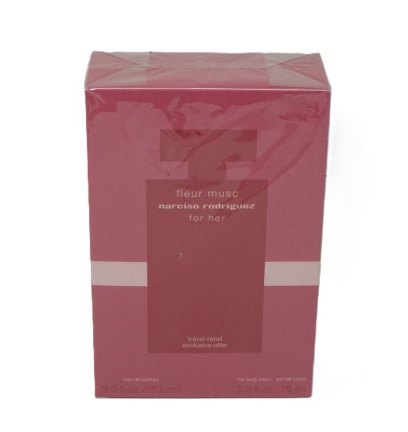 narciso rodriguez Eau de Parfum Narcisso Rodriguez Fleur Musc For Her Eau de Parfum 100 ml + Lotion von narciso rodriguez