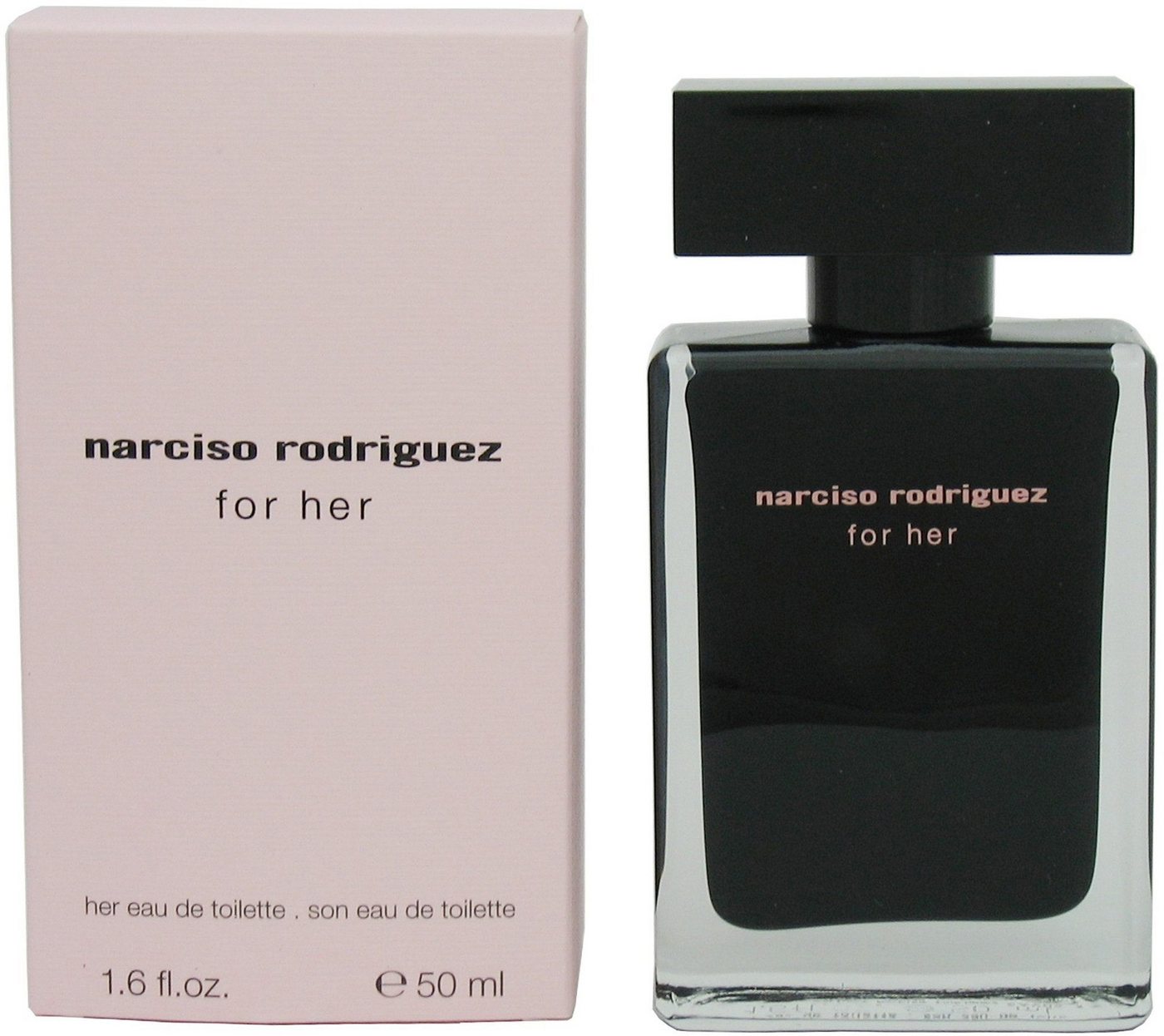 narciso rodriguez Eau de Parfum narciso rodriguez Eau de Toilette For Her, Parfum, EdT, Frauenduft, Glasflakon, Eau de Toilette von narciso rodriguez