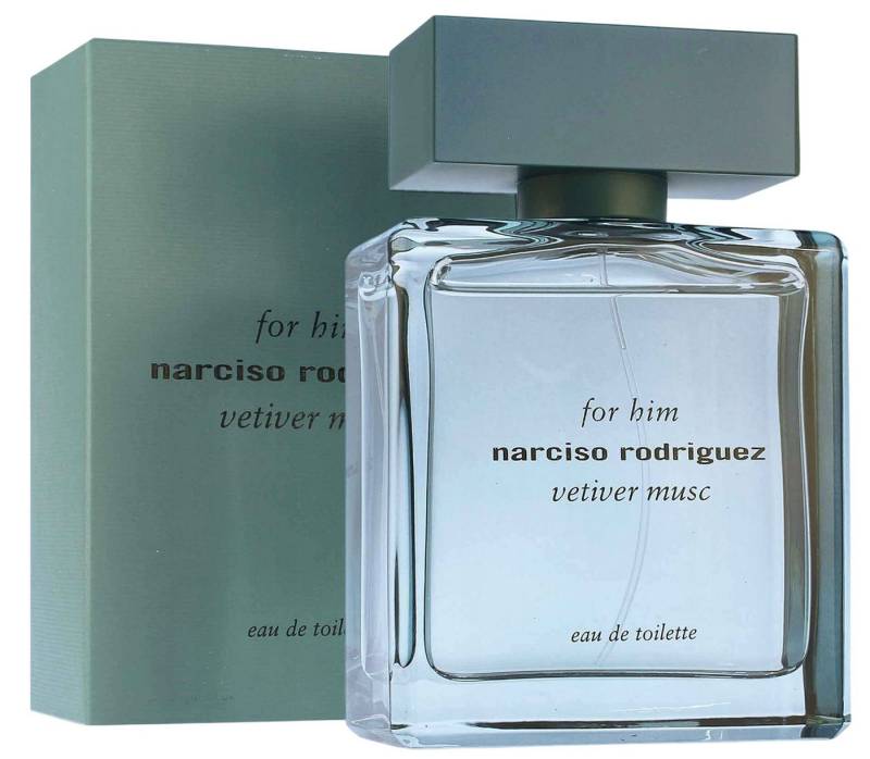 narciso rodriguez Eau de Toilette For Him Vetiver Musc Männer EDT Spray, NARCISO RODRIGUEZ, Herrenparfüm, Glasflakon, Parfüm, Herrenduft von narciso rodriguez