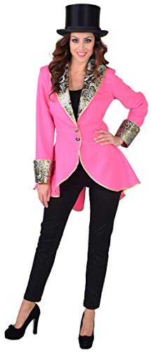 narrenkiste M218188-4-S pink Damen Party Theater Jacke Gr.S von narrenkiste