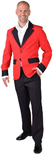 narrenkiste M218293-7-L rot Herren Sakko-Jackett Discojackett Gr.L von narrenkiste