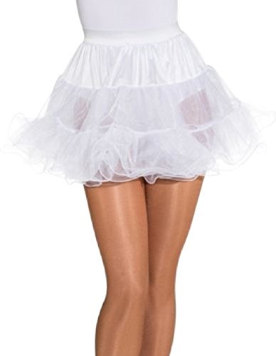 narrenkiste O40025-152-164 Petticoat weiß Kinder Unterrock Tüllrock 3 lagig Gr.152-164 von narrenkiste