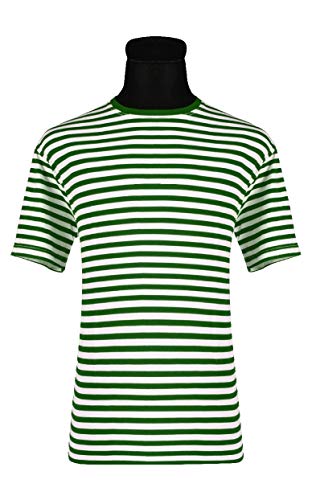 narrenkiste T2595-0302-XXL grün-weiß Damen-Herren Kurzarm Streifenpulli Clownhemd Gr.XXL narrenkiste T2595-0302-XXL grün-weiß Damen-Herren Kurzarm Streifenpulli Clownhemd Gr.XXL von narrenkiste