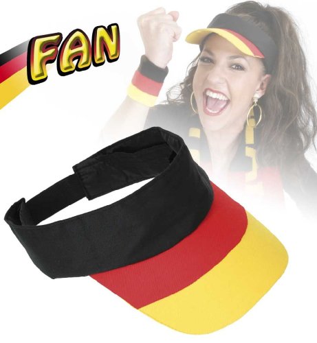 Sonnenblende Hut Deutschland Fan Deutschland FAN - Artikel von narrenwelt