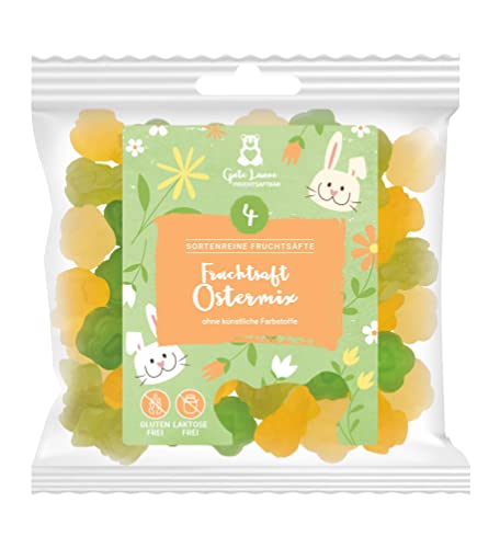 naschlabor 23 x 150g Fruchtgummi Ostermix Fruchtsaft | Der perfekte Gummibärchen Mix zu Ostern | Geschenk zu Ostern | Ostergeschenk für Kinder oder Erwachsene | Süßigkeiten für Ostern von naschlabor
