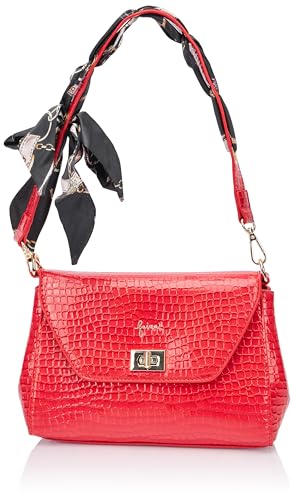 nascita Women's Damen Schultertasche, ROT von nascita