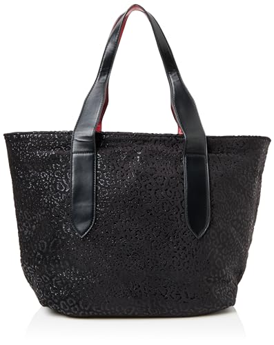 nascita Women's Handtasche Damen Shopper, SCHWARZ von nascita