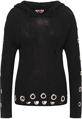 nascita Women's Pullover mit Kapuze, Schwarz, XS/S von nascita