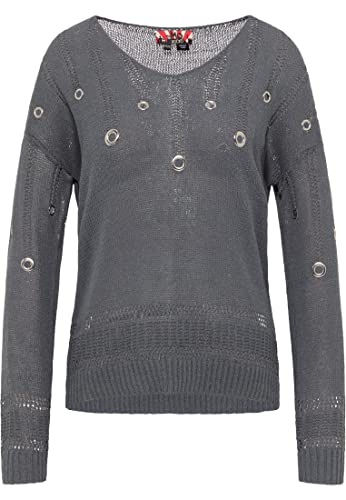 nascita Women's Strick Pullover, Anthrazit, M-L von nascita