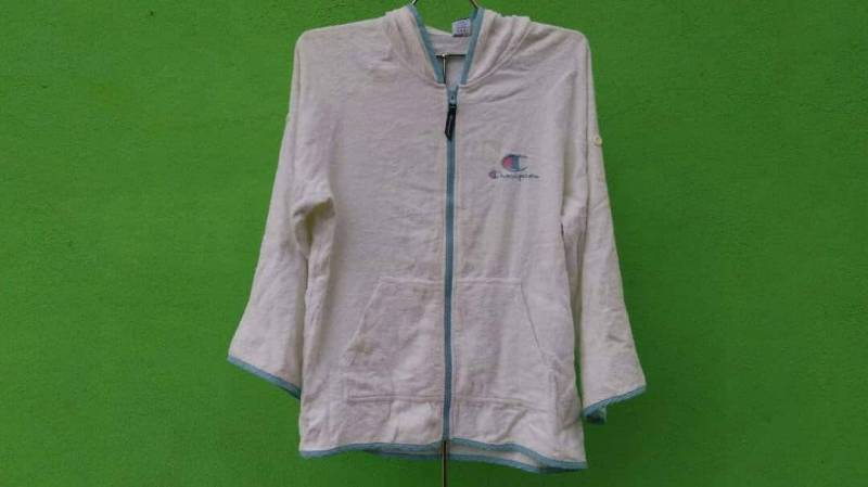 Selten Champion Spellout Moor Logo Zipper Hoodies Selten Champion Spellout Moor Logo Zipper Hoodies von nassirvintage75