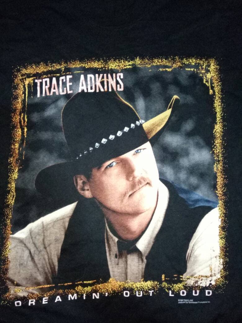 Vintage Trace Adkins Dreamin Aus Laut 1997 Swag Tinte Produzieren Von Sportwear Promotions Inc/Selten Kann Ich Sie Lieben Wie Ein Mann Vintage Trace Adkins Dreamin Aus Laut 1997 Swag Tinte Produzieren Von Sportwear Promotions Inc/Selten Kann Ich Sie Lieben Wie Ein Mann von nassirvintage75