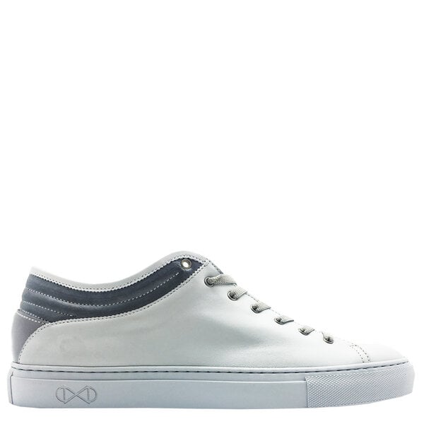 Sneaker aus Leder "nat-2 Sleek Low all grey" in grau von nat-2