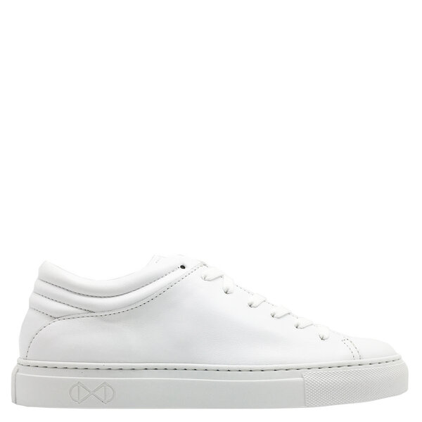 Sneaker aus Leder "nat-2 Sleek Low all white" in weiß von nat-2