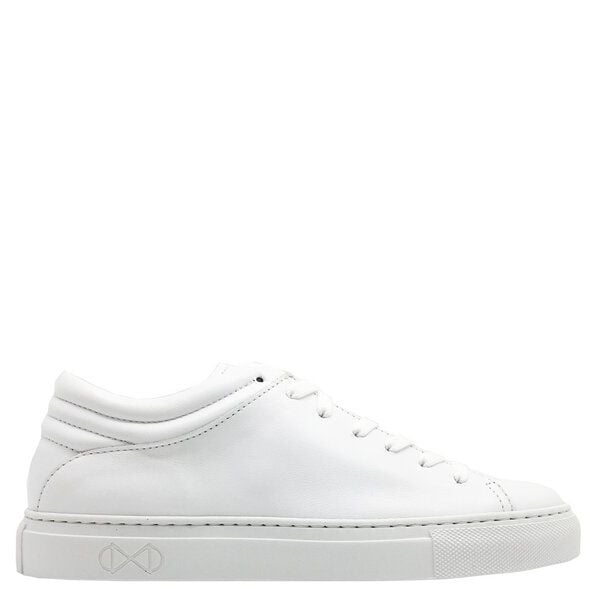 Sneaker aus Leder "nat-2 Sleek Low all white" in weiß von nat-2