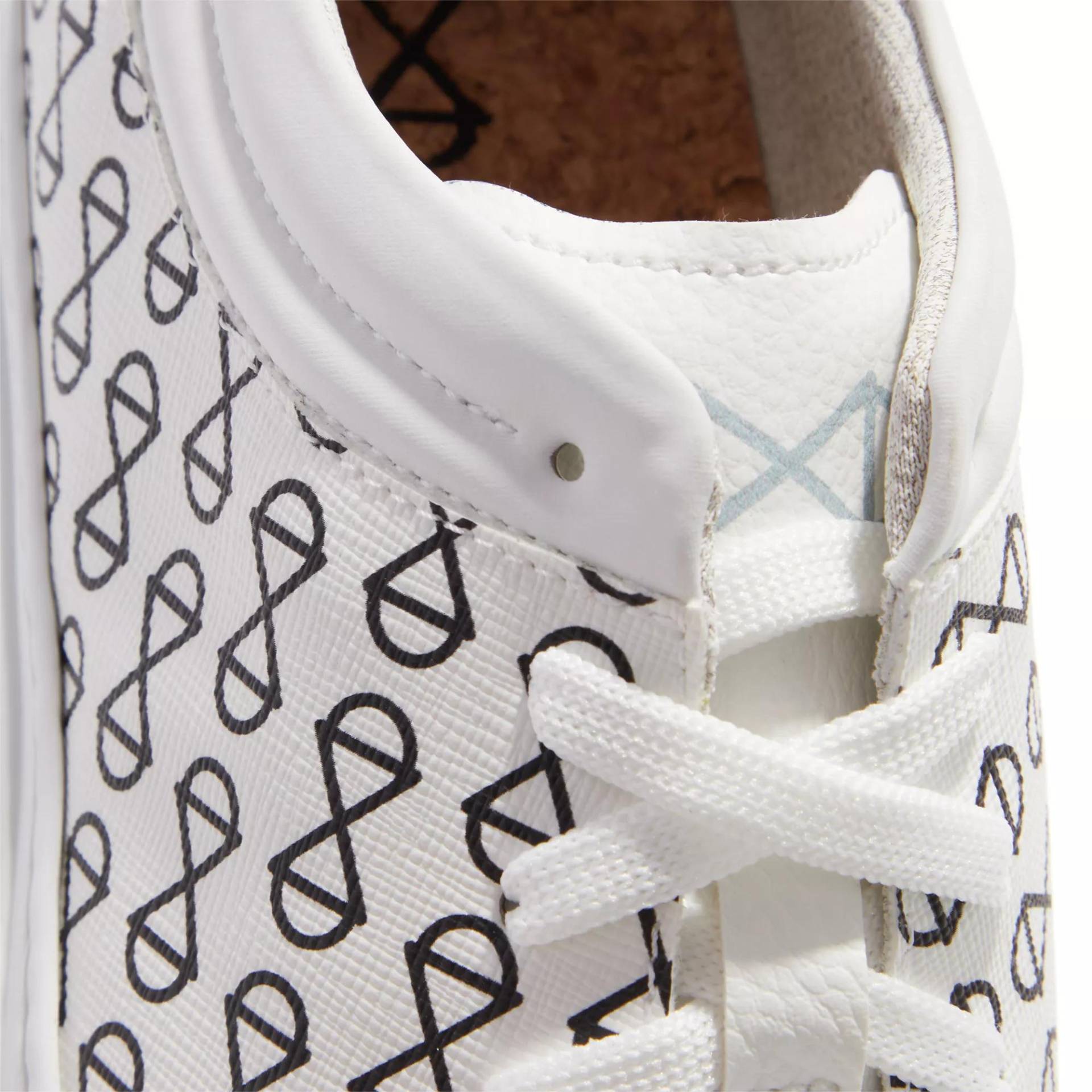 nat-2 Sneakers - nat-2™ Sleek Low fridge white (W/M/X) - Gr. 45 (EU) - in Weiß - für Damen von nat-2