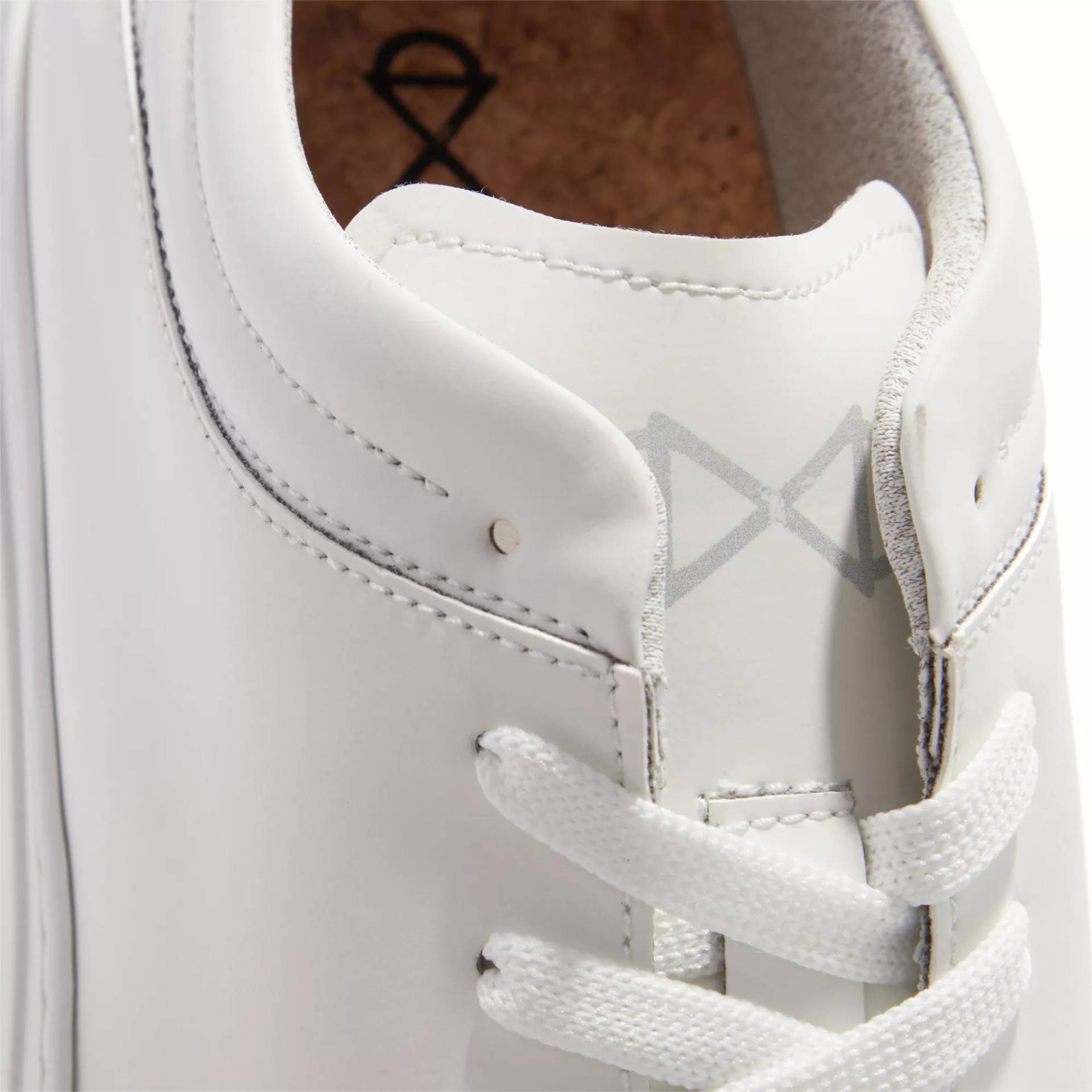 nat-2 Sneakers - nat-2™ Sleek Low vegan white reflective (W/M/X) - Gr. 37 (EU) - in Weiß - für Damen von nat-2