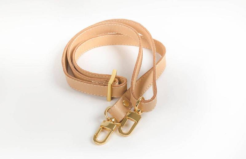 Verstellbarer Crossbody-Schultergurt Aus Echtem Vachetta-Leder Für Luxustaschen Verstellbarer Crossbody-Schultergurt Aus Echtem Vachetta-Leder Für Luxustaschen von natalieparkerdesigns