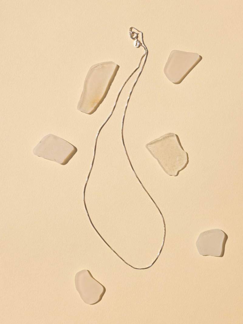 Zarte Kette Grundkasten Aus Silber Zarte Kette Grundkasten Aus Silber von natandnoor