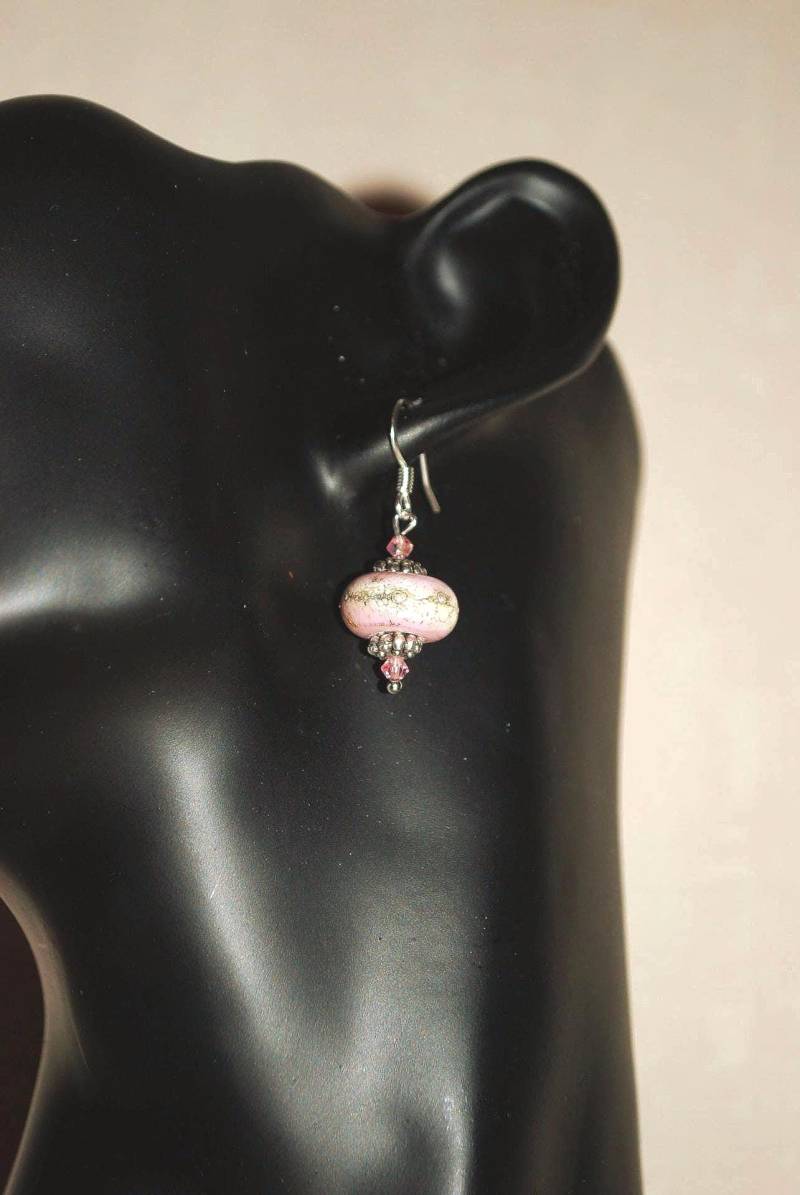 Bonbonrosa Ohrringe von nathyreme