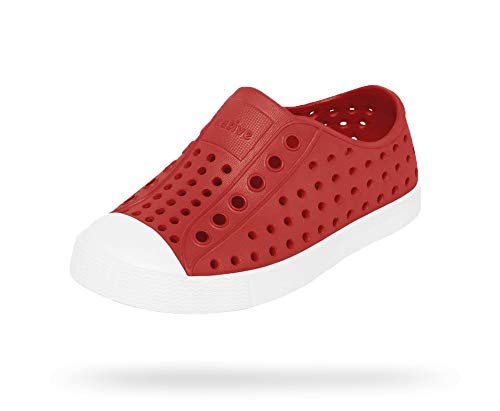 Native Shoes Unisex-Kinder Jefferson Child Wasserschuh, Taschenlampe rot/weiß von Native Shoes