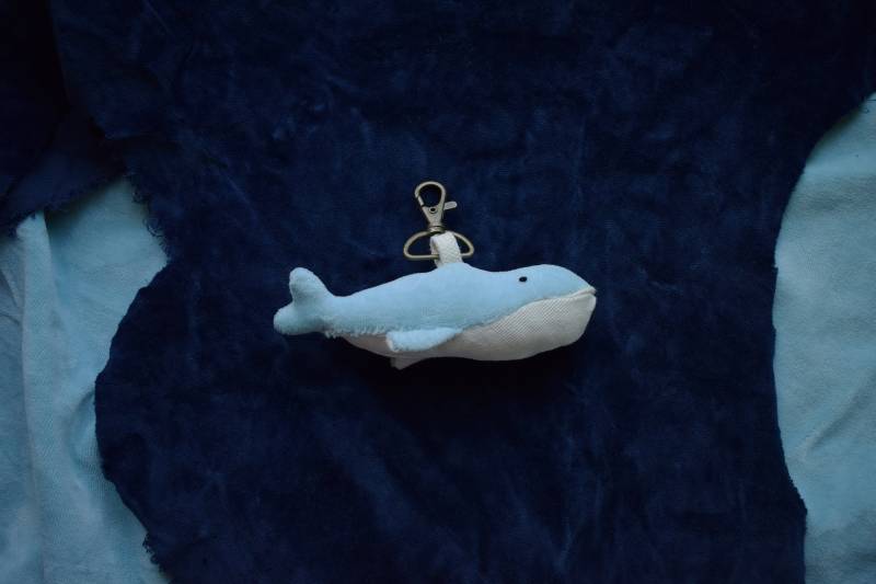 Wal-Fob, Mini-Kunst-Tasche-Charme Wal-Fob, Mini-Kunst-Tasche-Charme von natkaworkshop