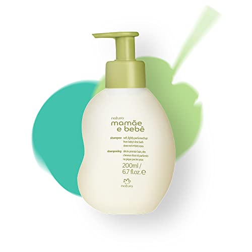 NATURA - Mamae e Bebe Sanftes Shampoo - Für die Baby-Hygiene - Reinigt sanft - Dermatologisch getestet - Von Kinderärzten für gut befunden - 100% vegan - Cruelty Free - 200 ml NATURA - Mamae e Bebe Sanftes Shampoo - Für die Baby-Hygiene - Reinigt sanft - Dermatologisch getestet - Von Kinderärzten für gut befunden - 100% vegan - Cruelty Free - 200 ml von natura