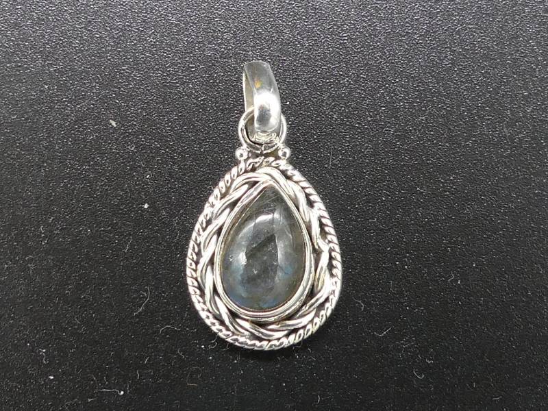 Wunderschöner Labradorit 925 Silber Kettenanhänger von naturalmysticsu