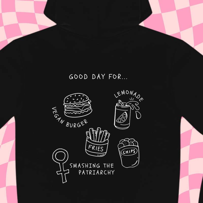 Hoodie "Smash The Patriarchy" | Pulli Spruch Feminismus Gleichberechtigung Women Rights Empowerment von wearyourprintciple