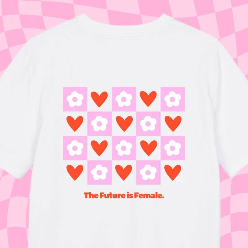 T Shirt Spruch | T-Shirt "The Future Is Female" Print Feminismus Gleichberechtigung Women Rights Empowerment von naturenoteprints