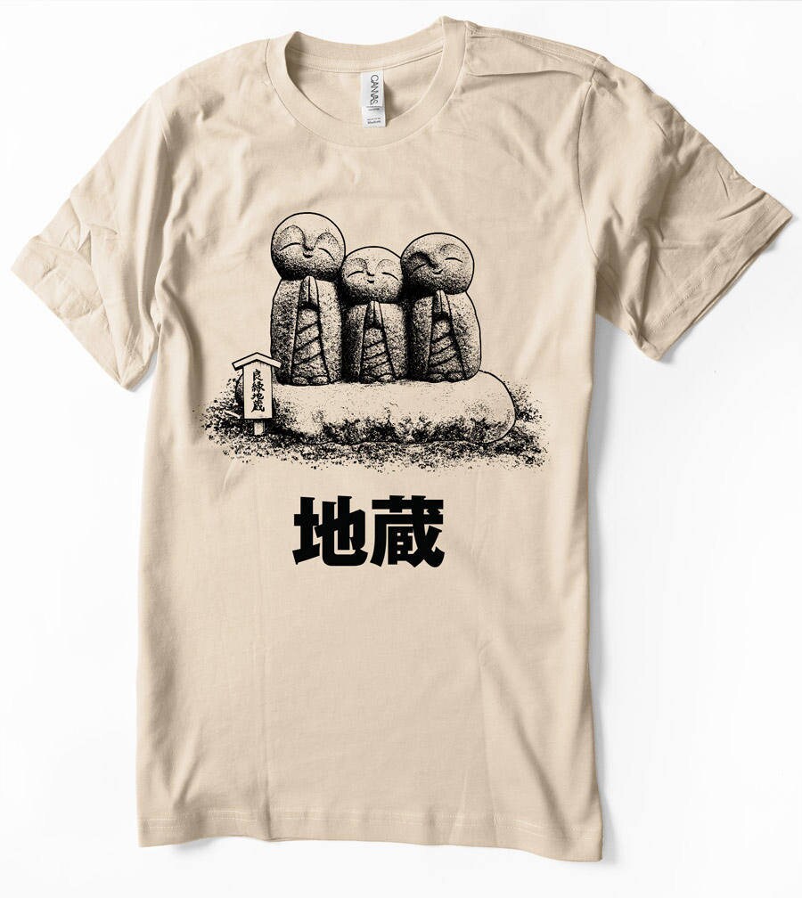 Jizo Statuen T-Shirt Japan Japanisch Kamakura Shirt Hasedera Buddhismus Shinto Kawaii - Männer Größen Hand Siebdruck Jizo Statuen T-Shirt Japan Japanisch Kamakura Shirt Hasedera Buddhismus Shinto Kawaii - Männer Größen Hand Siebdruck von neetoclothing