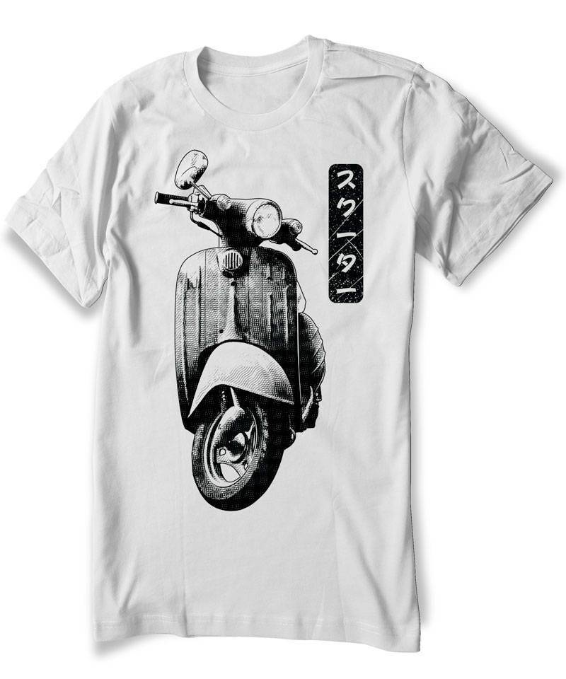 T-Shirt Roller Moped Motorroller Shirt Moto Bike Retro Vintage Herren - Damengrößen Handsiebdruck T-Shirt Roller Moped Motorroller Shirt Moto Bike Retro Vintage Herren - Damengrößen Handsiebdruck von neetoclothing