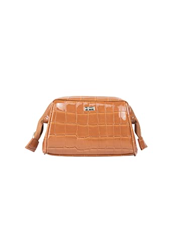 nelice Damen Kosmetiktasche 25925852-NE01, Kamel, OneSize von nelice