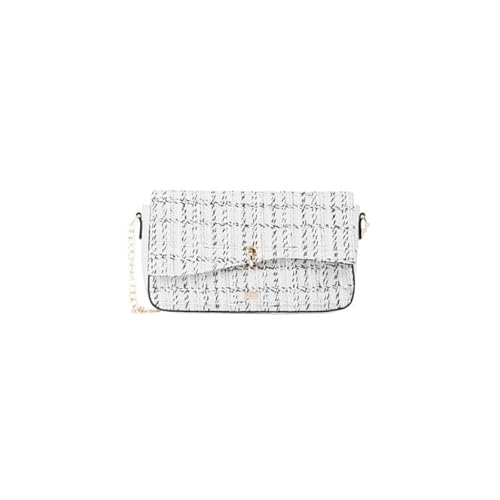 nelice Women's Abendtasche Damen Clutch, Weiss Mehrfarbig von nelice