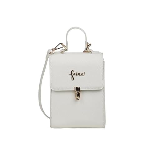 nelice Women's Crossbody Bag Mini, Weiss von nelice