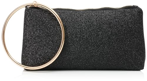 nelice Women's Damen Clutch, Schwarz von nelice